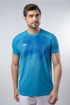 Fit-Gear Pace Running T-Shirt Blue