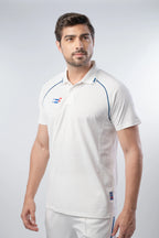 Cobra-Pro Cricket Whites T-Shirt | Half Sleeve