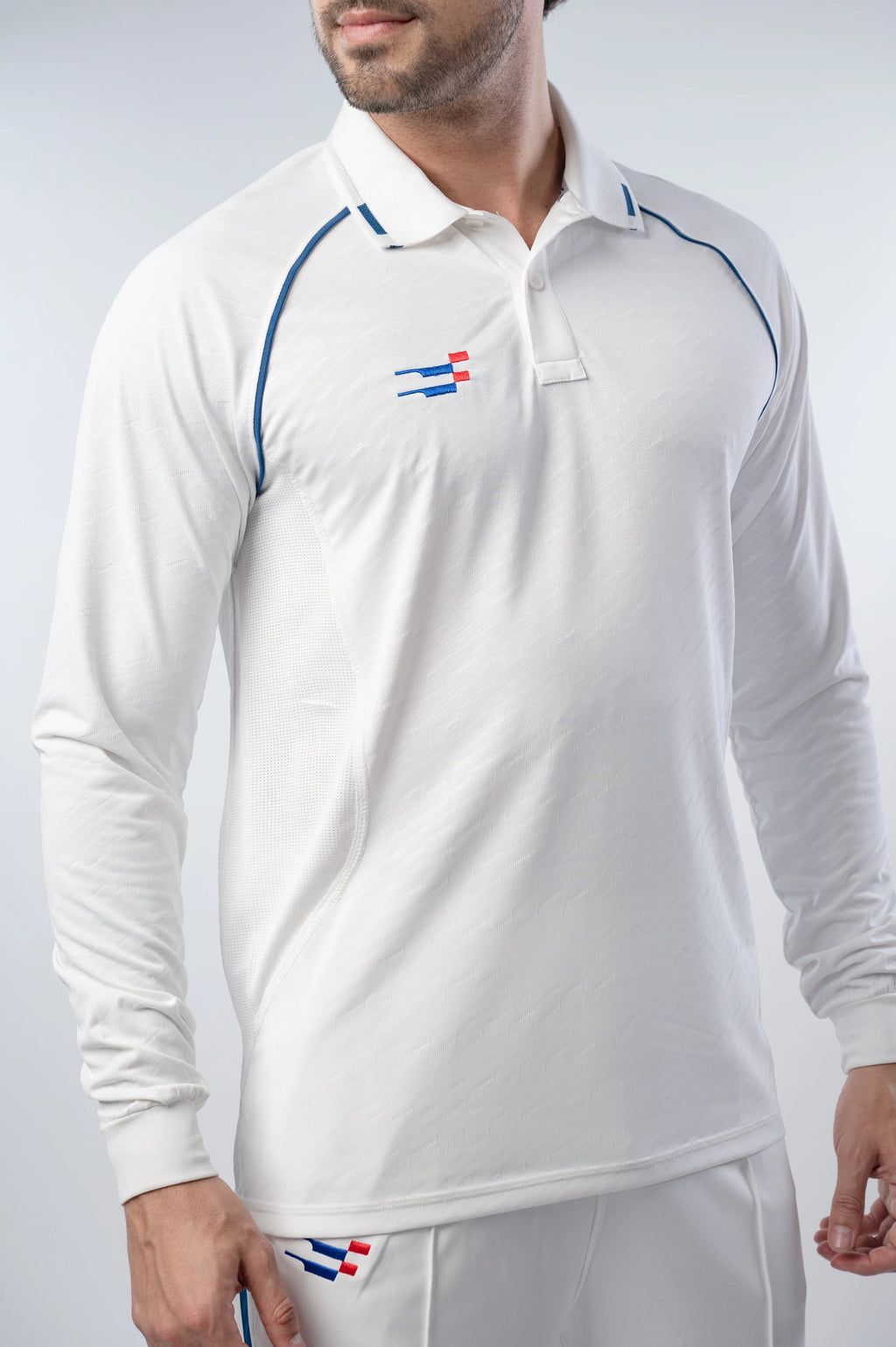 Cobra-Pro Cricket Whites T-Shirt | Full Sleeve
