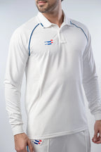 Cobra-Pro Cricket Whites T-Shirt | Full Sleeve