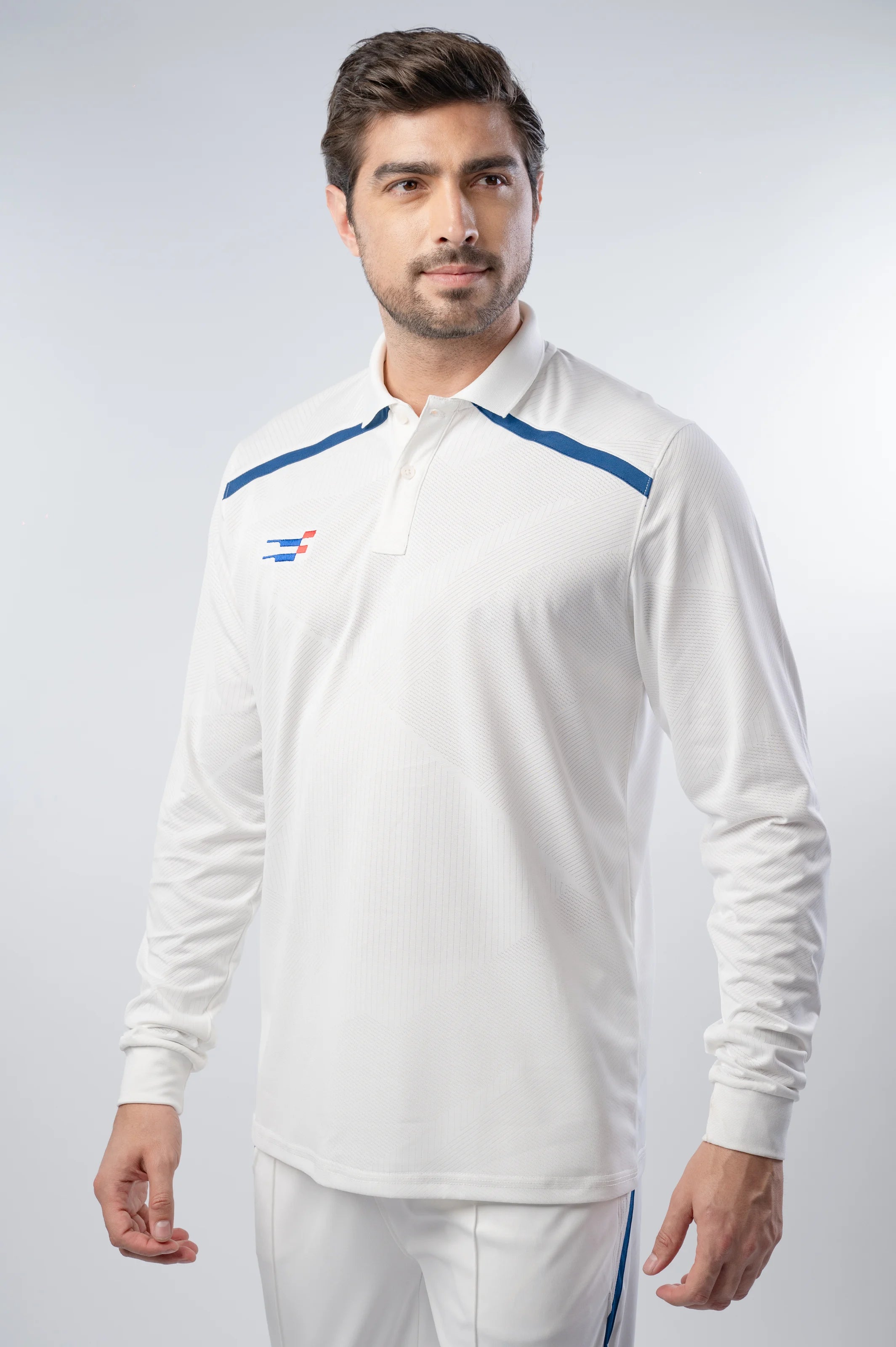 Bouncer Cricket Whites T-Shirt