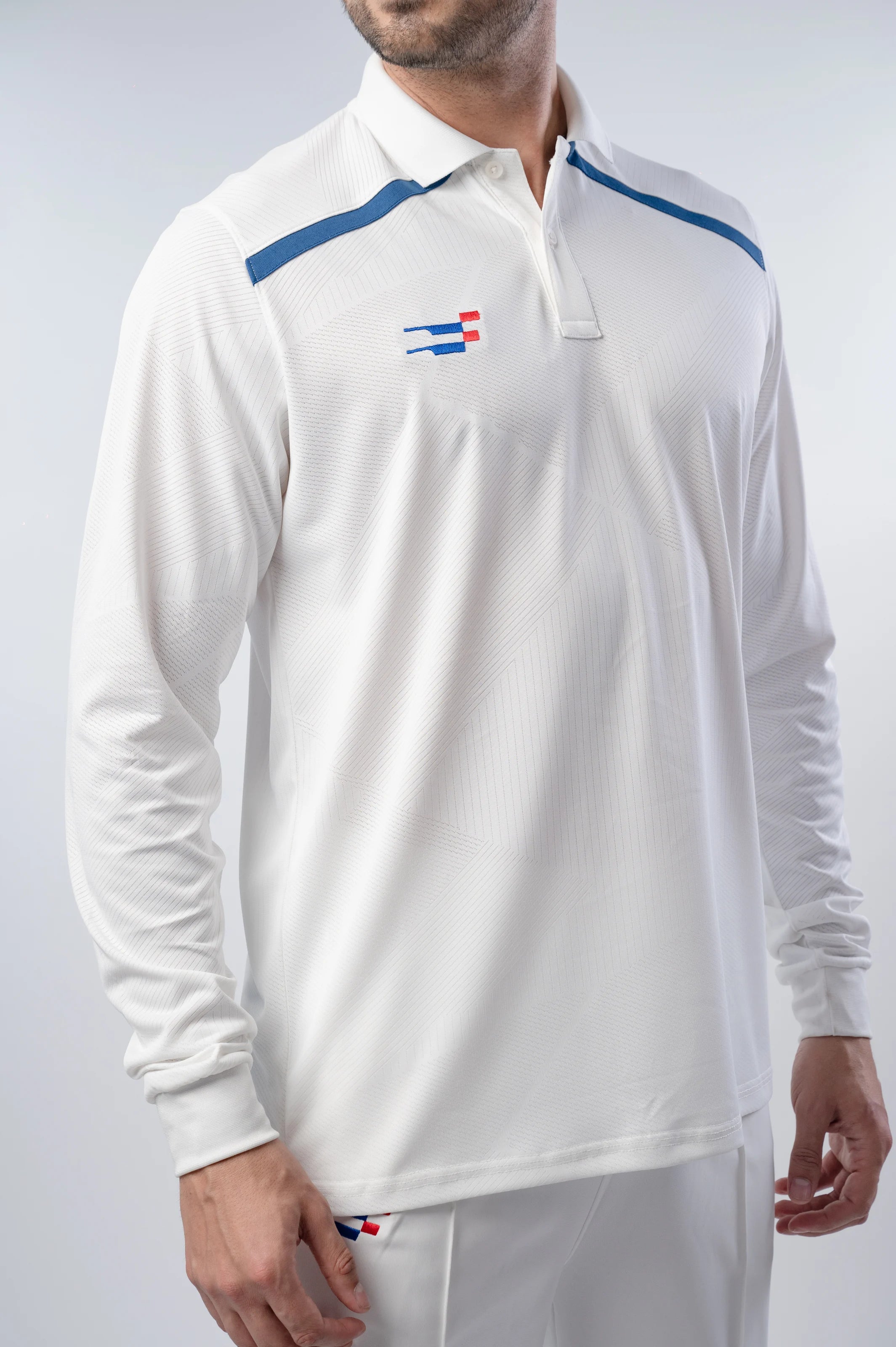 Bouncer Cricket Whites T-Shirt