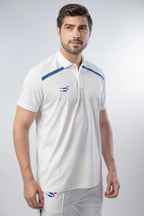 Bouncer Cricket Whites T-Shirt | Half-Sleeve