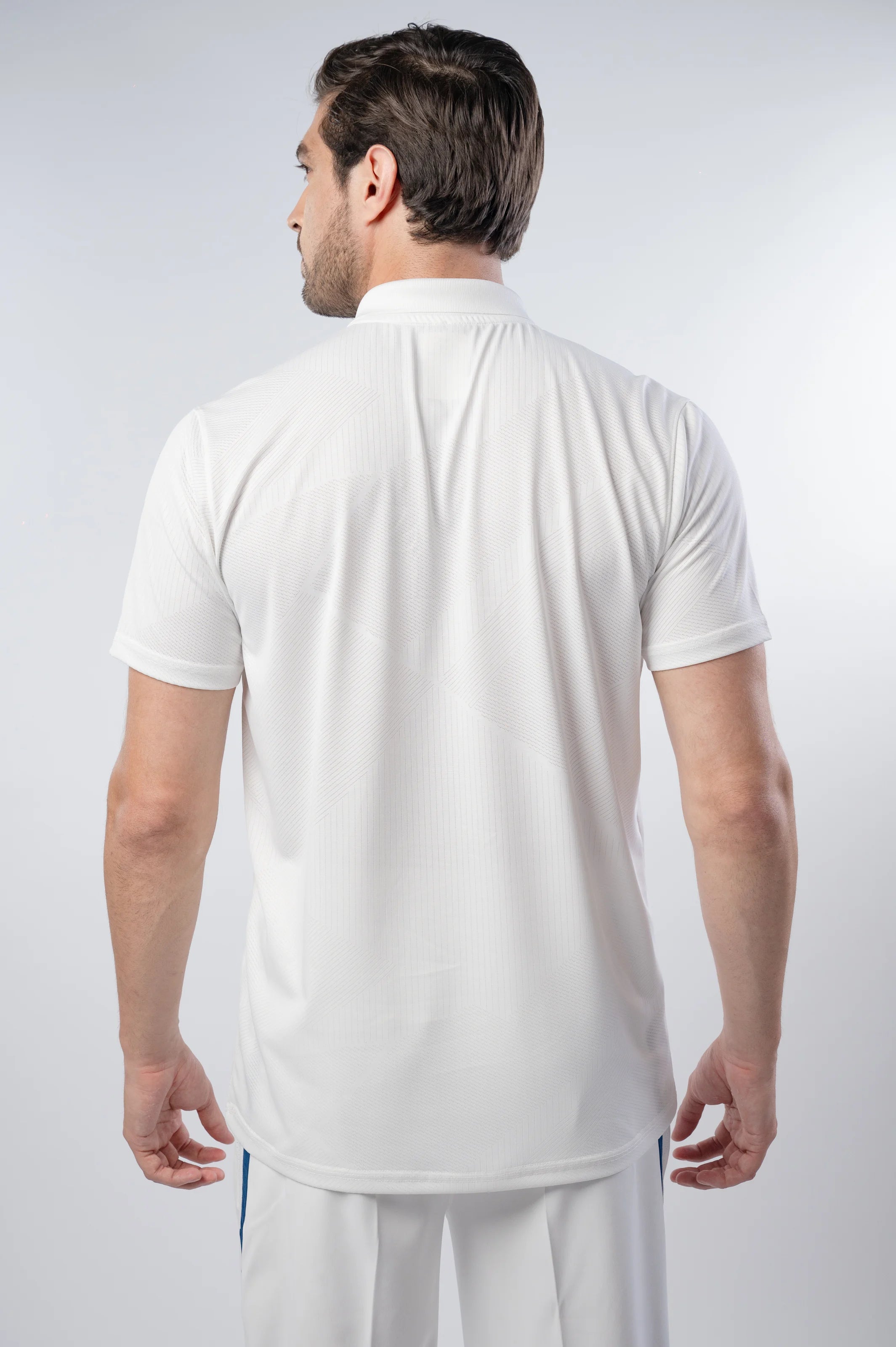 Bouncer Cricket Whites T-Shirt