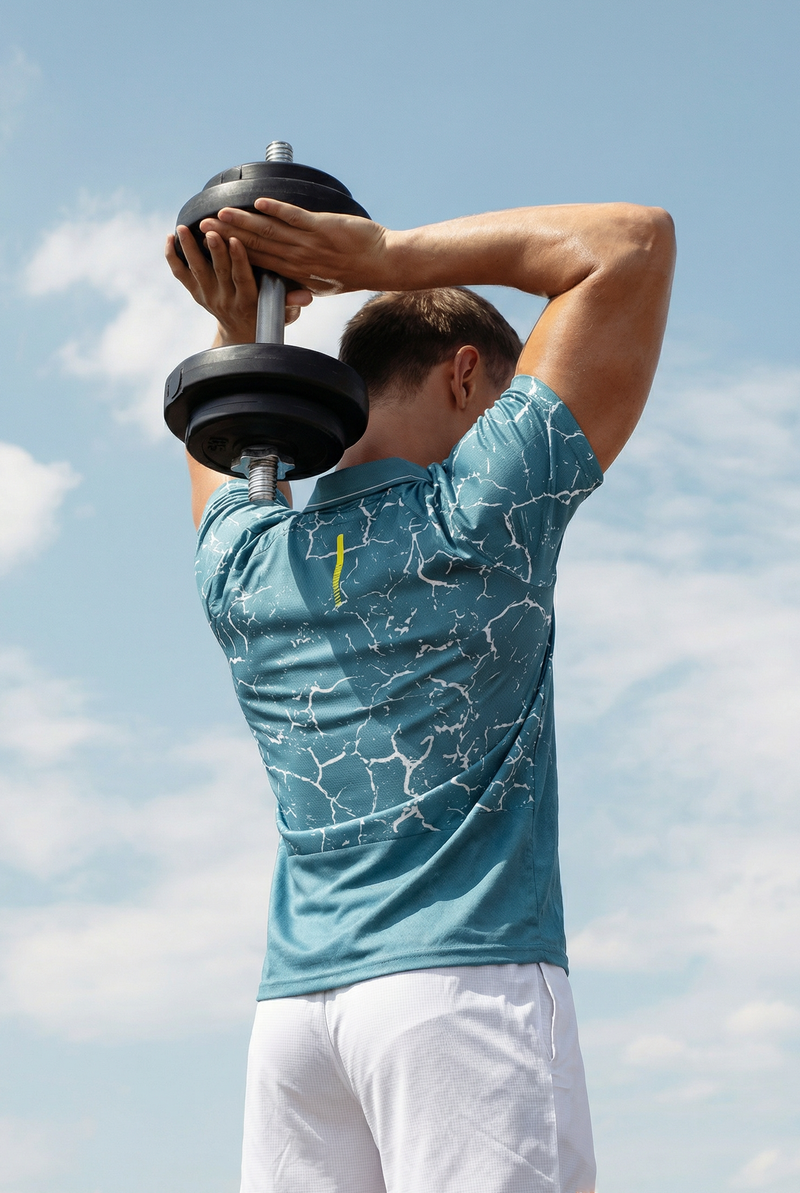 Athena Performance Polo T-Shirt | Teal