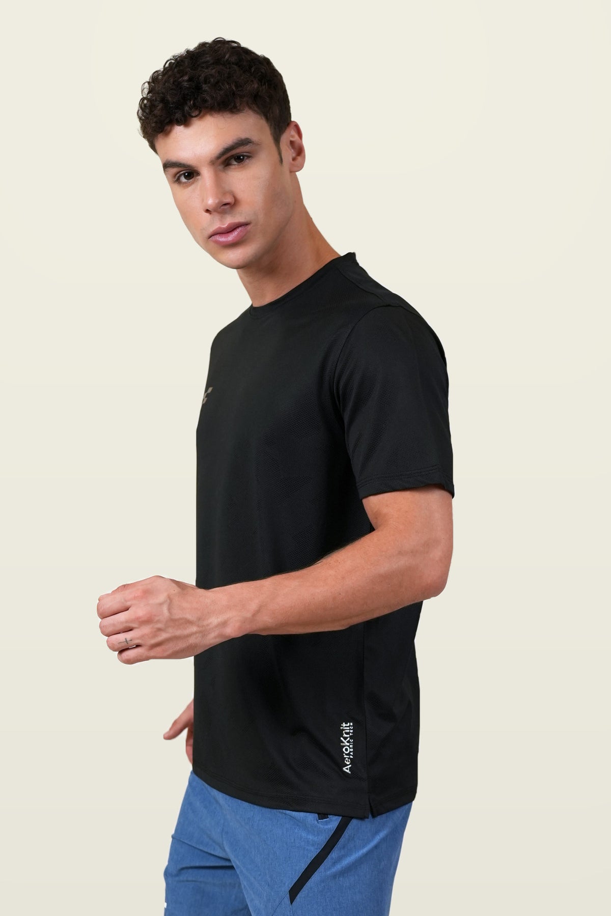 Fit-Gear Aero Mesh T-Shirt | Black – side