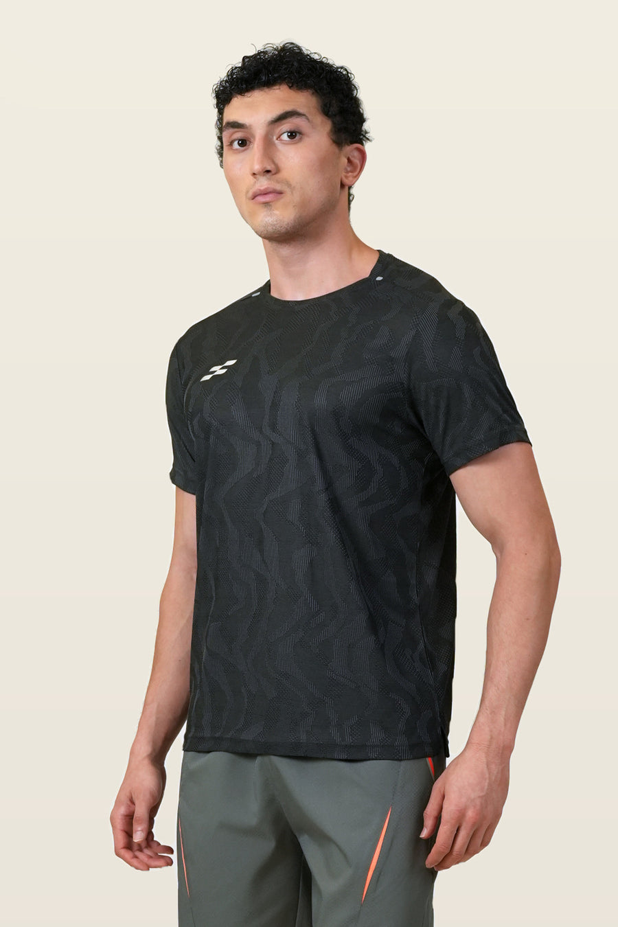 Fit-Gear Anti-Gravity T-Shirt | Dark Shadow – front