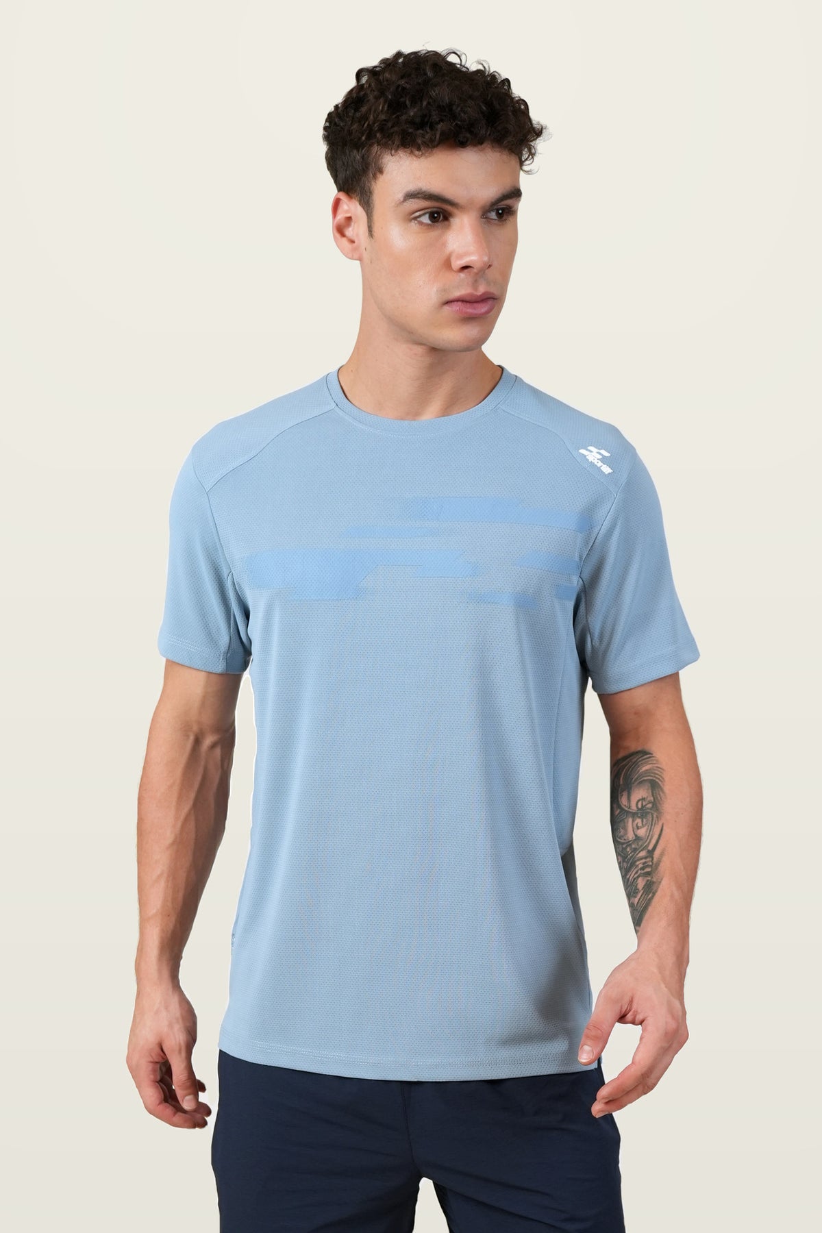 Fit-Gear Atomic Run T-Shirt | Winter Sky – front
