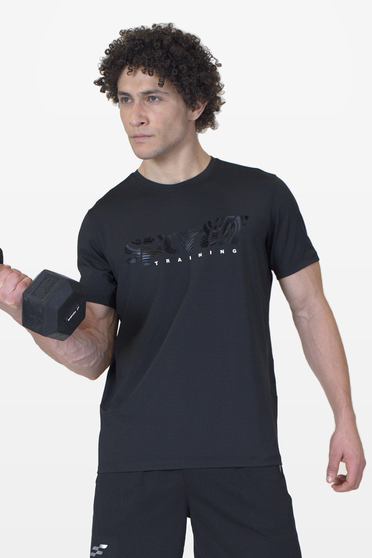 Fit-Gear Flow State T-Shirt | Black – front