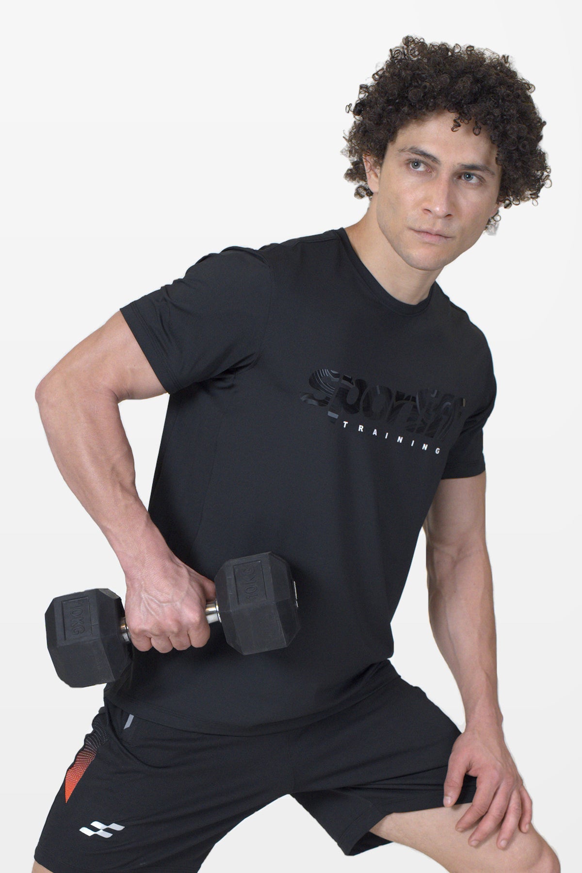 Fit-Gear Flow State T-Shirt | Black – front