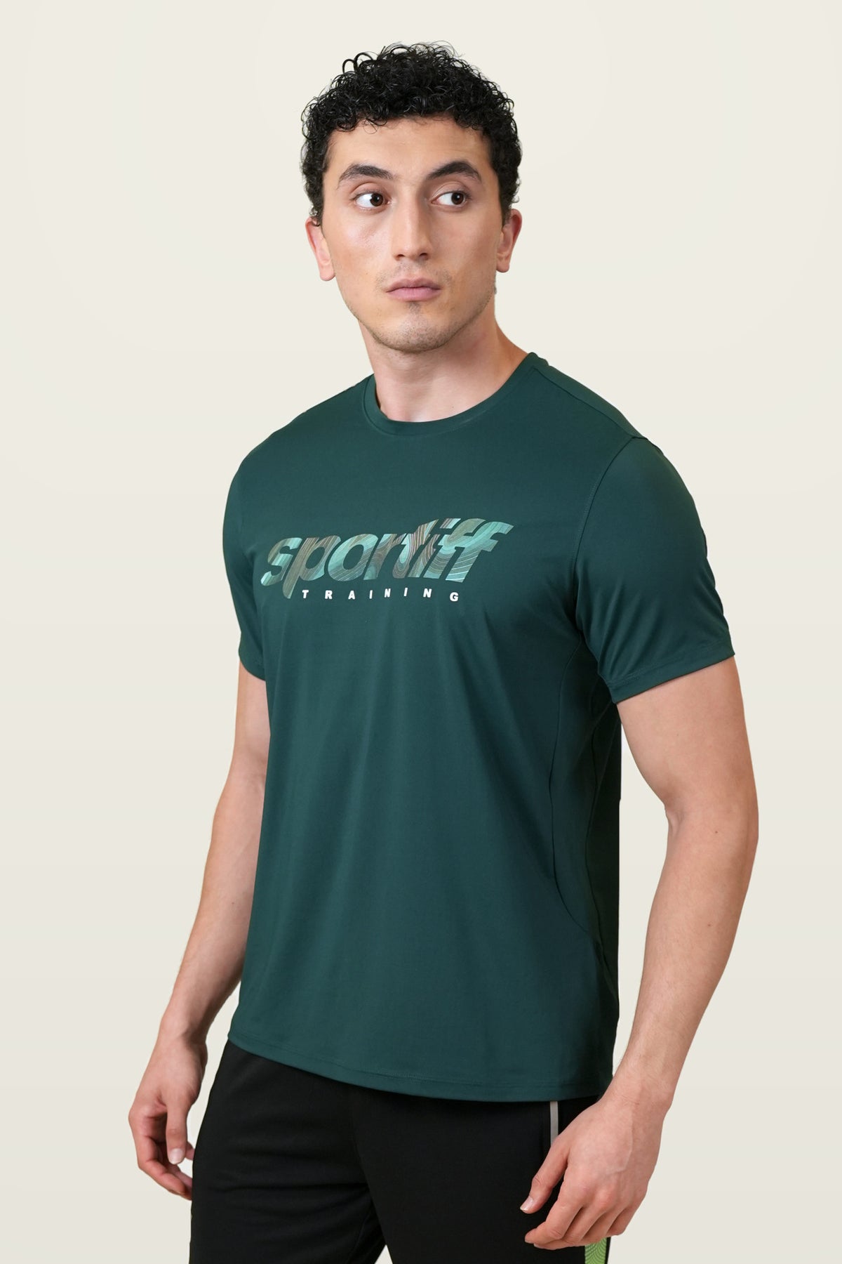 Fit-Gear Flow State T-Shirt | Emerald – front