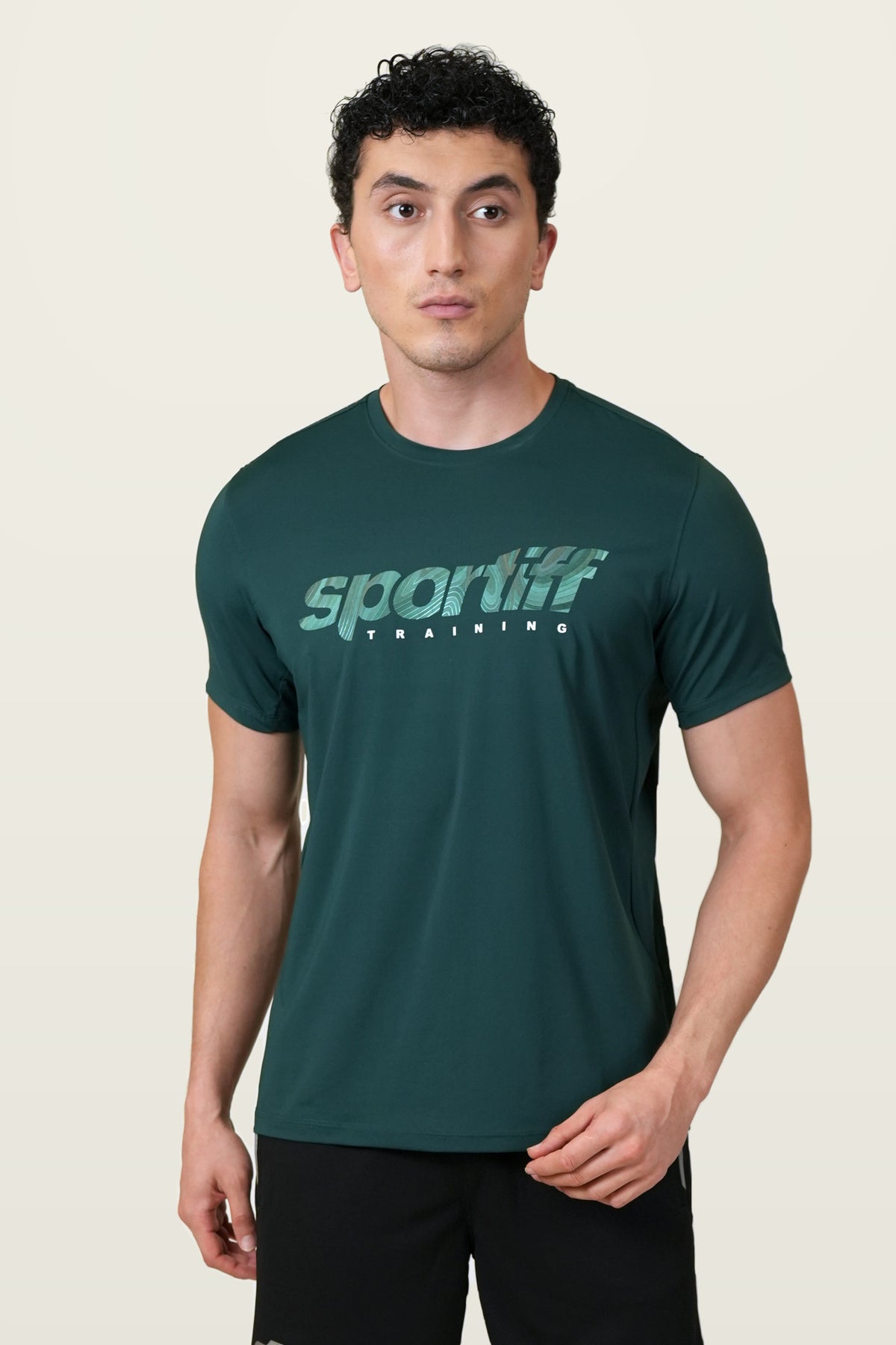 Fit-Gear Flow State T-Shirt | Emerald – front