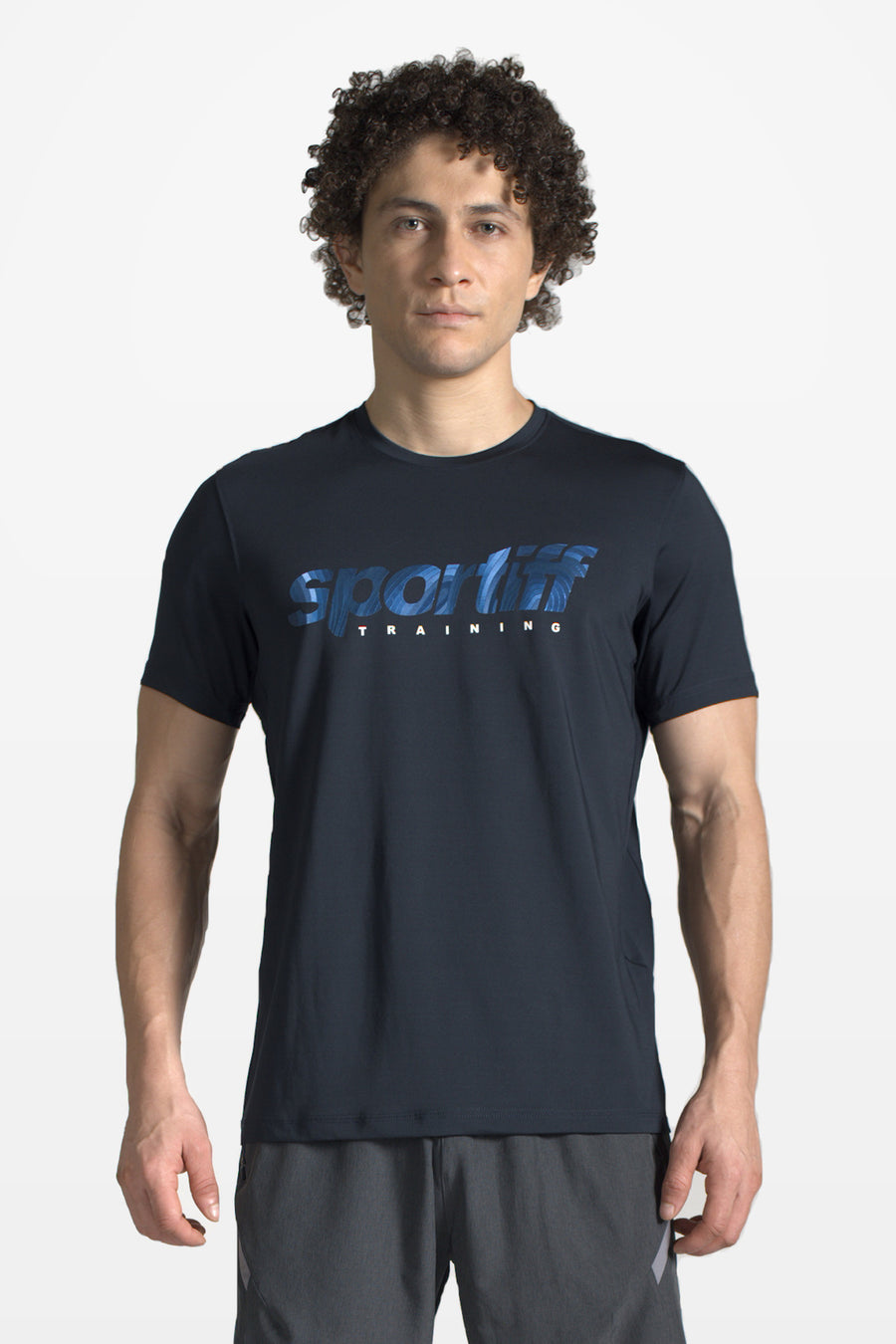 Fit-Gear Flow State T-Shirt | Navy – front