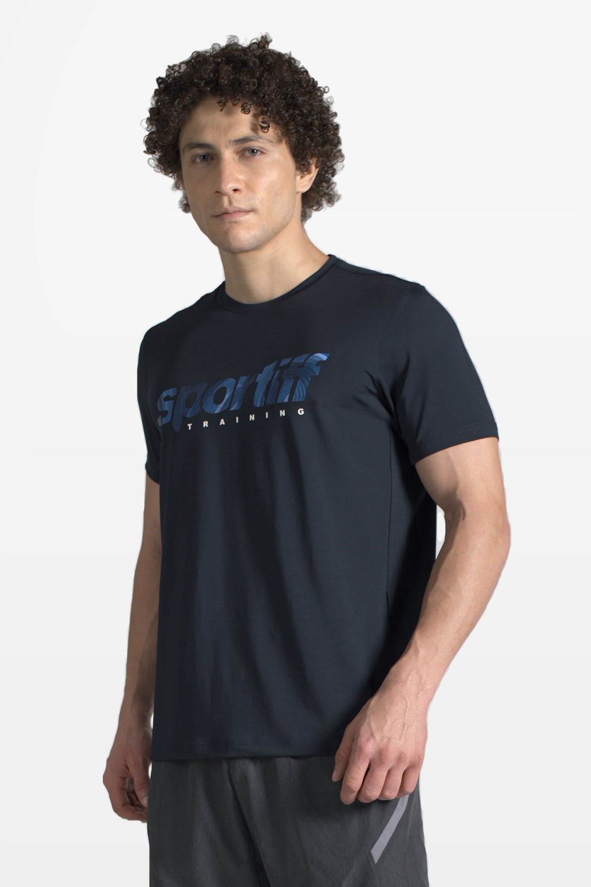 Fit-Gear Flow State T-Shirt | Navy – front
