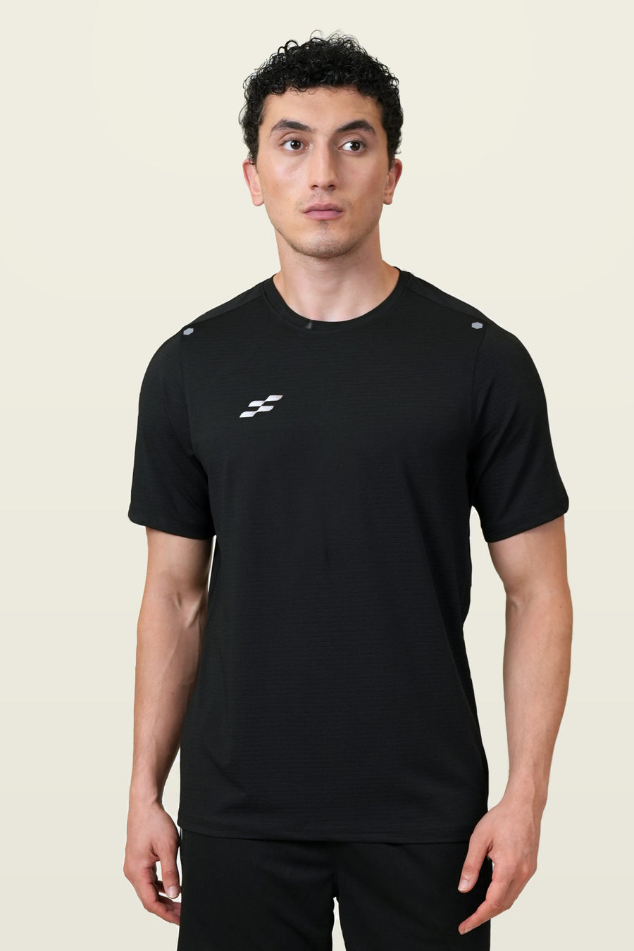 Fit-Gear Jet Boom T-Shirt | Black – front