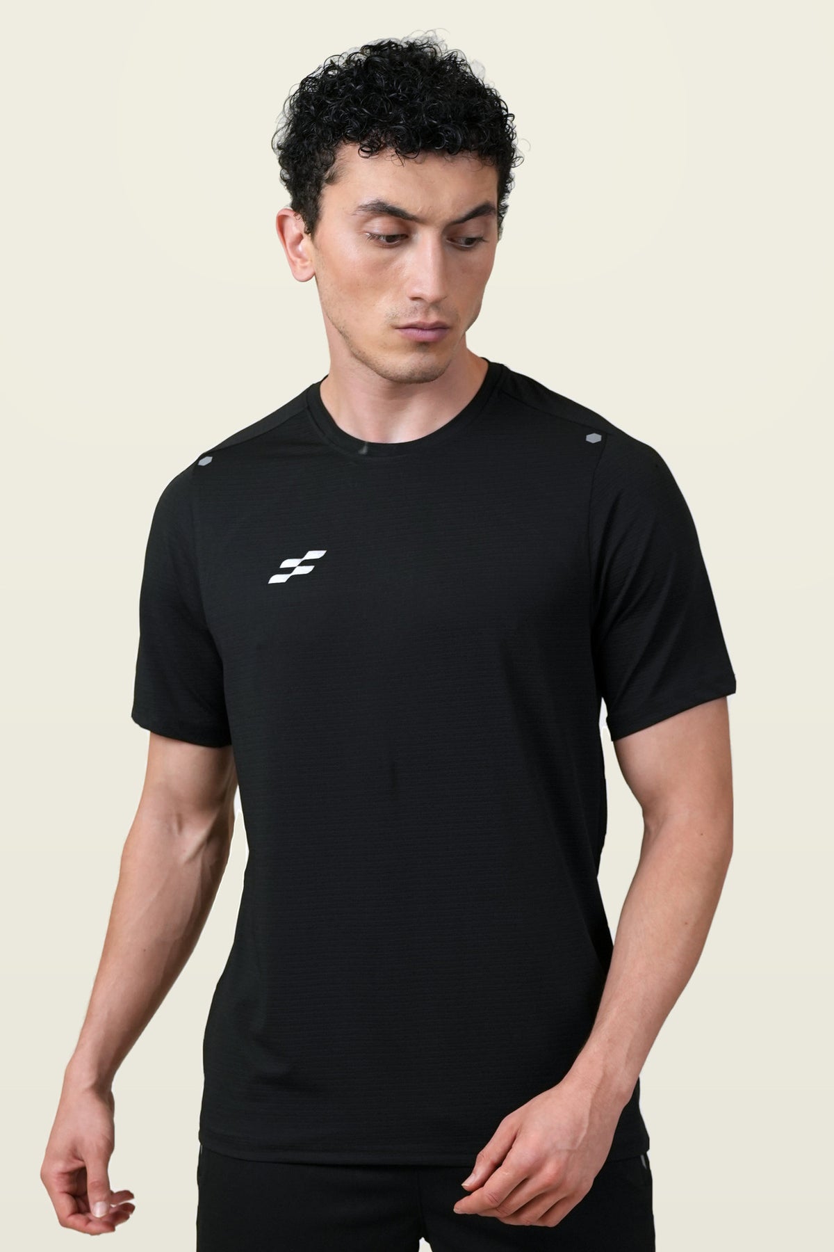 Fit-Gear Jet Boom T-Shirt | Black – front