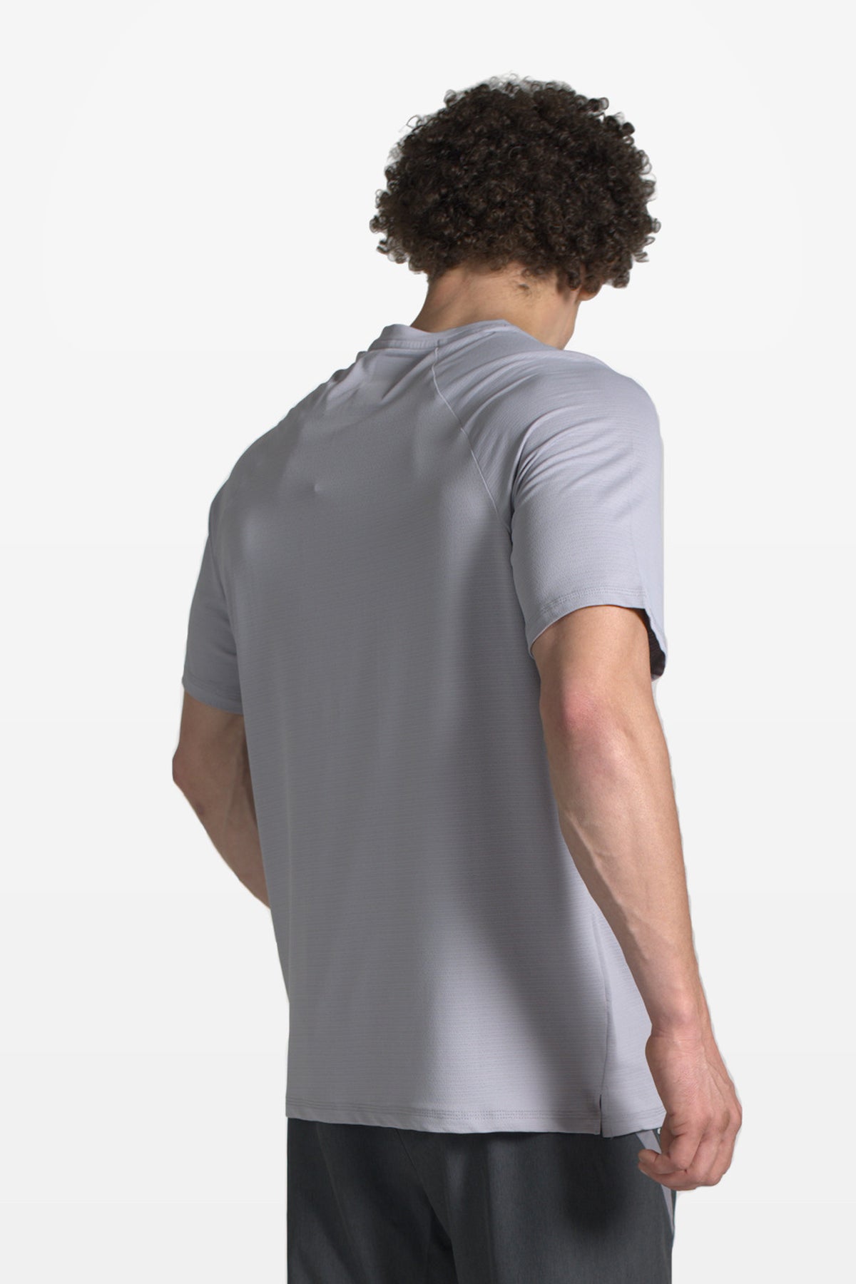Fit-Gear Jet Boom T-Shirt | Light Grey – back