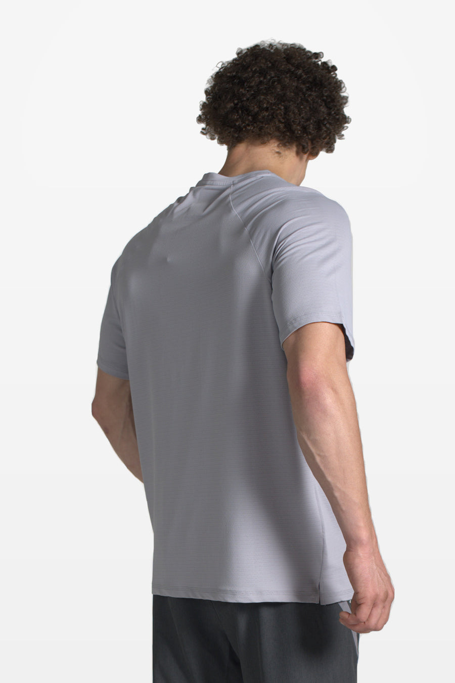 Fit-Gear Jet Boom T-Shirt | Light Grey – back