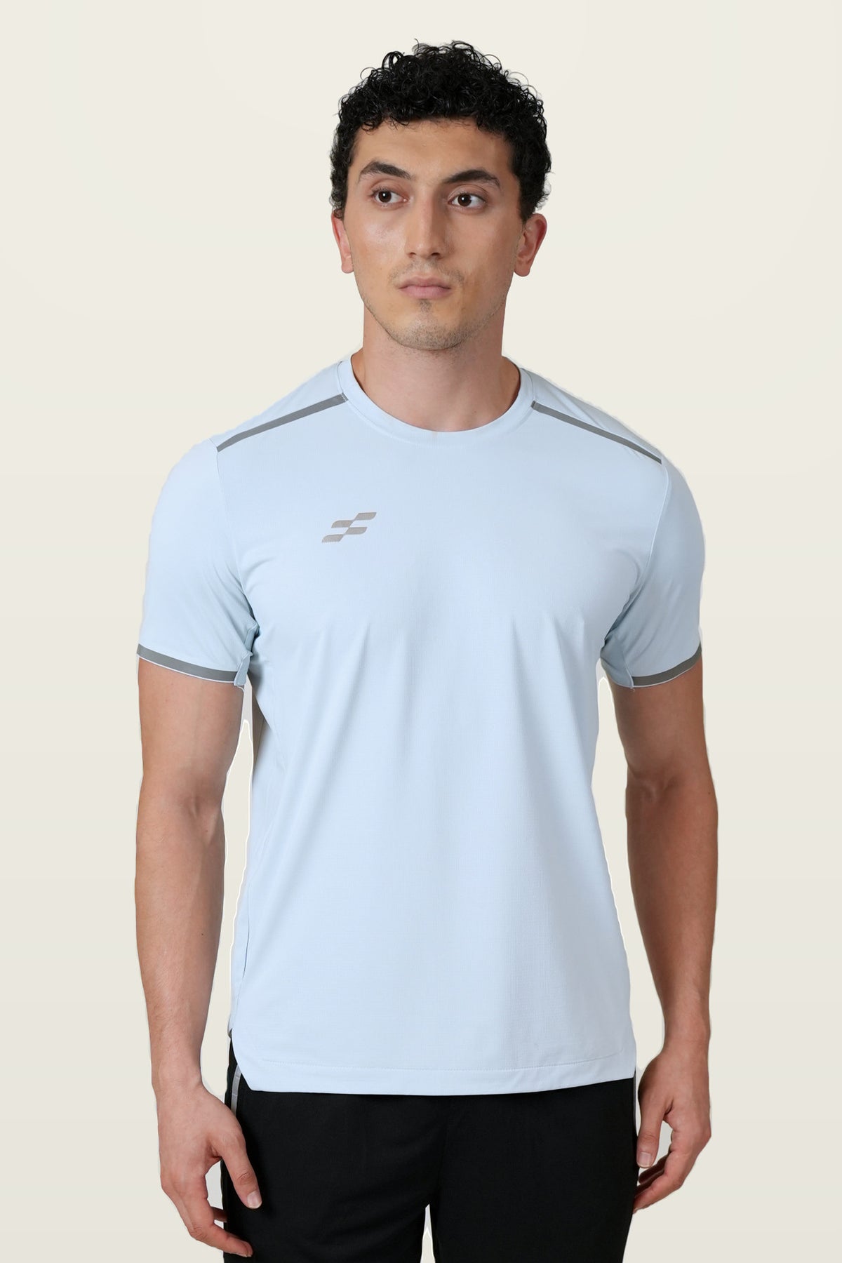 Fit-Gear Rip Vent T-Shirt | Light Blue – front