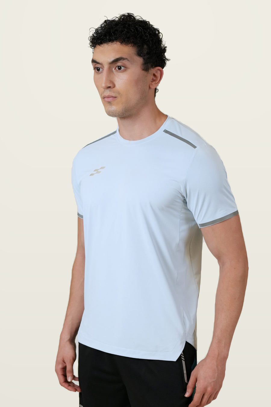 Fit-Gear Rip Vent T-Shirt | Light Blue – front