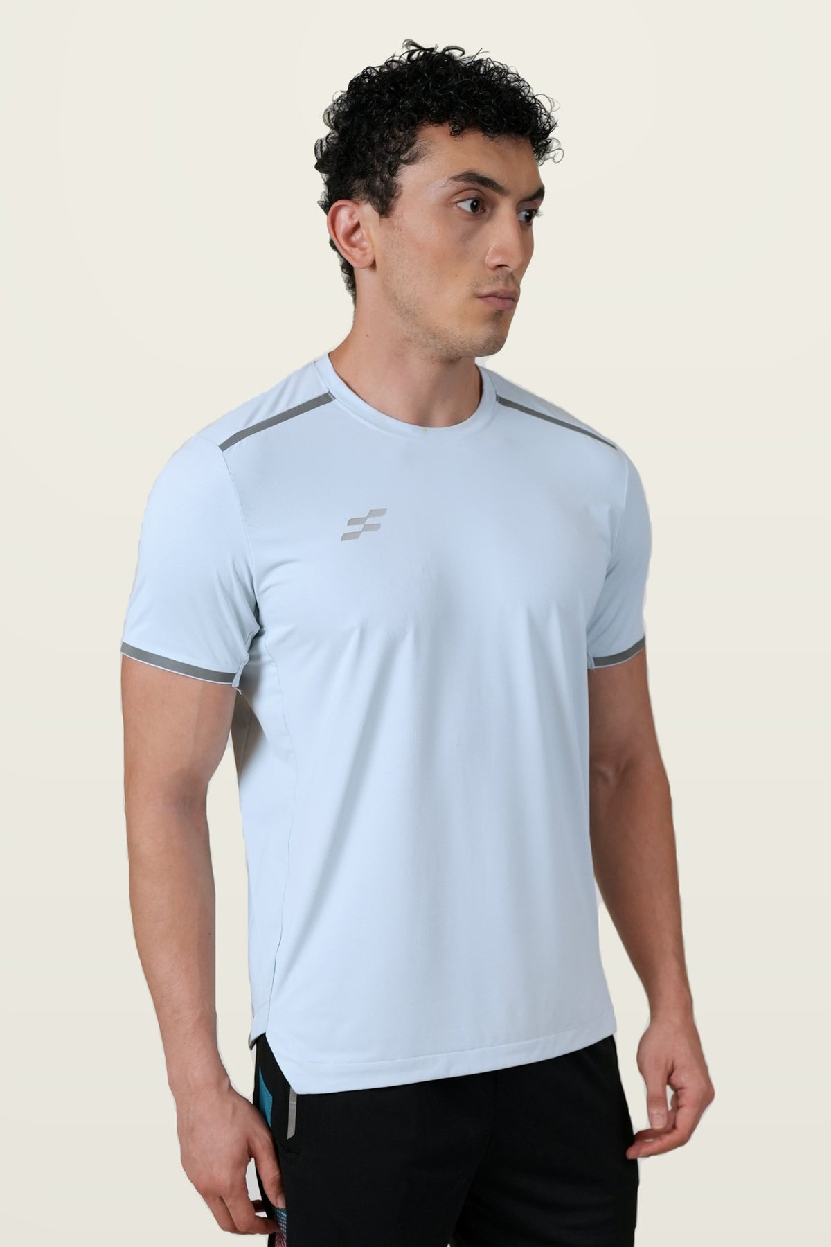 Fit-Gear Rip Vent T-Shirt | Light Blue – front