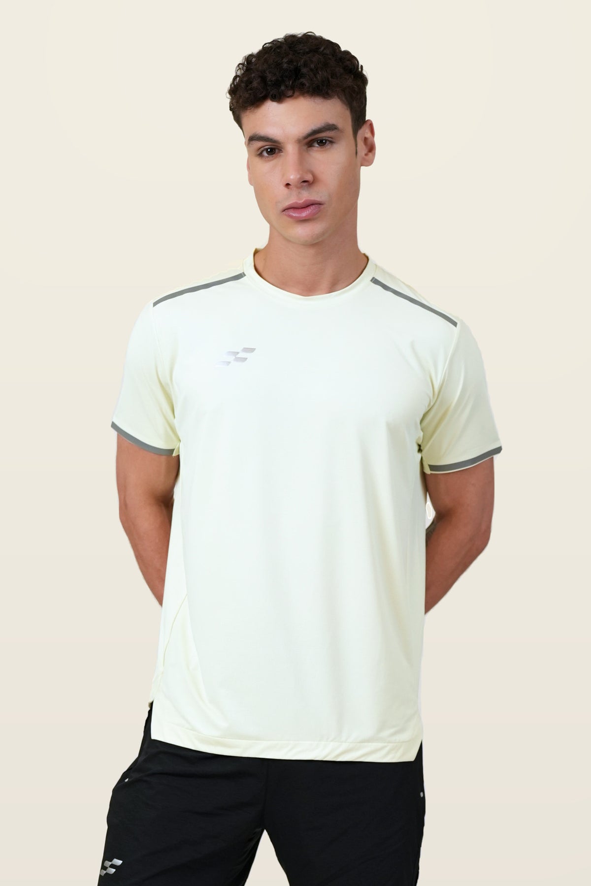 Fit-Gear Rip Vent T-Shirt | Lime – front