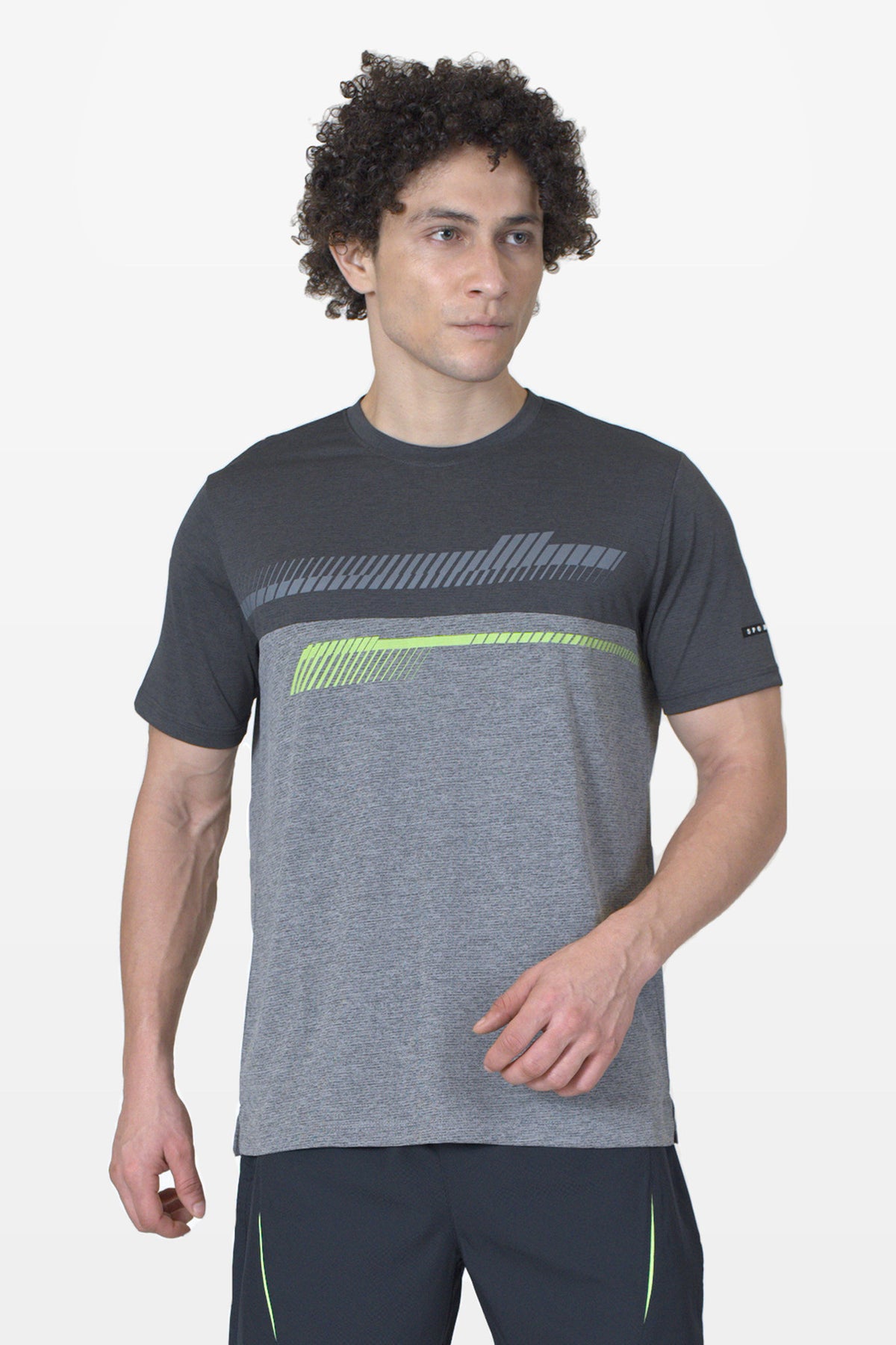 Fit-Gear Rush T-Shirt | Black – front