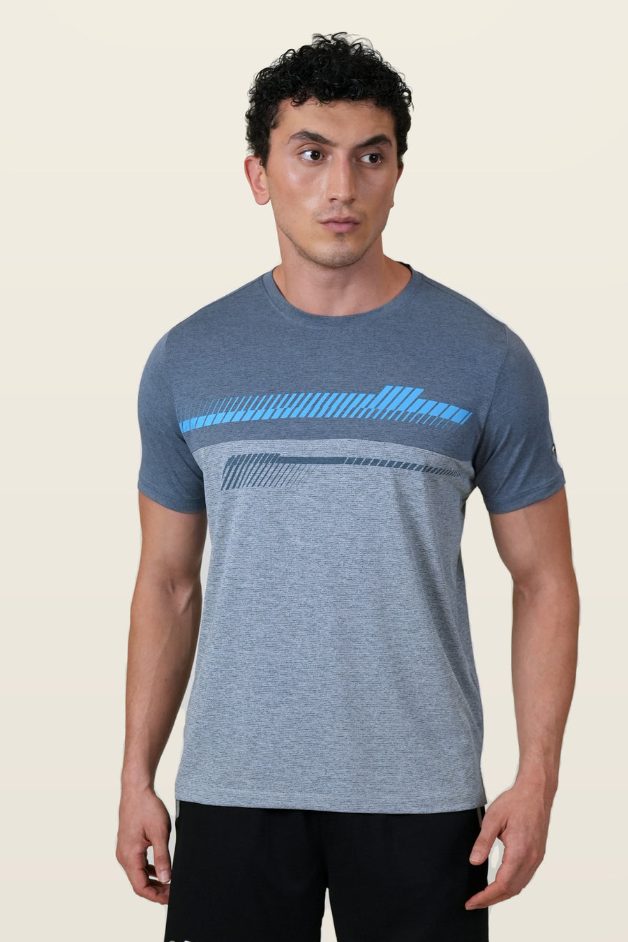 Fit-Gear Rush T-Shirt | Frosted Slate – front