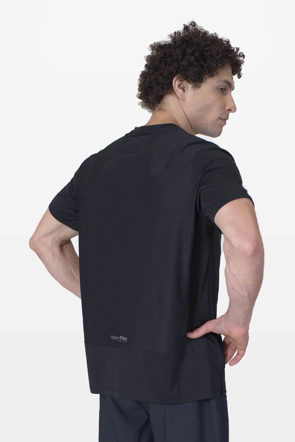 Fit-Gear Tech Matrix T-Shirt | Black – back