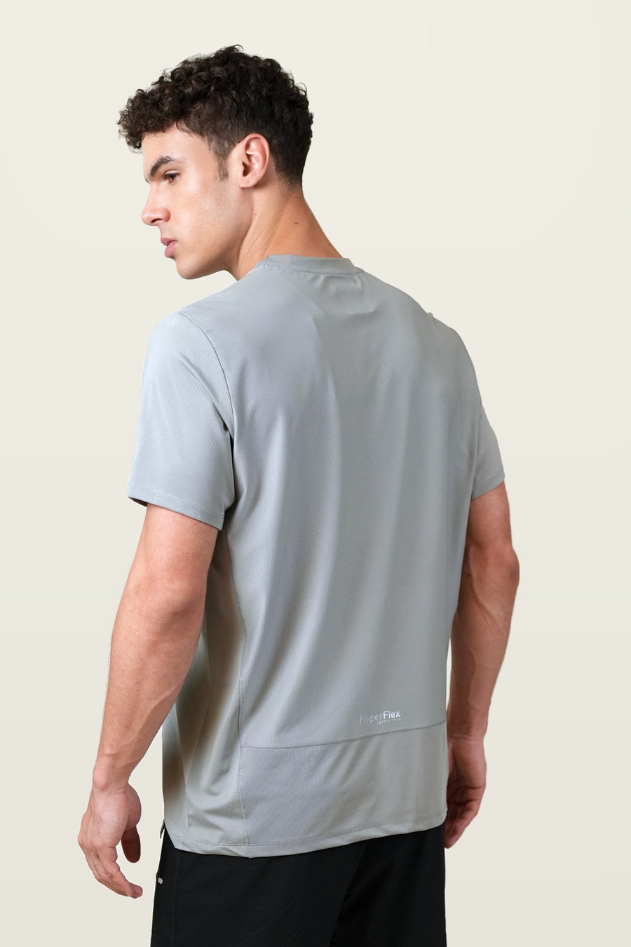 Fit-Gear Tech Matrix T-Shirt | Grey – back