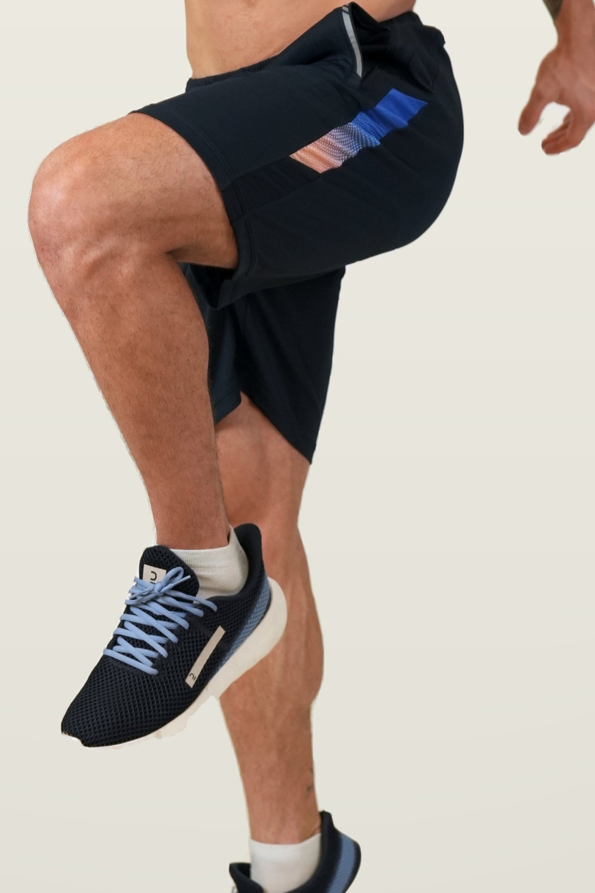FlowCourt Performance Shorts | Navy – front