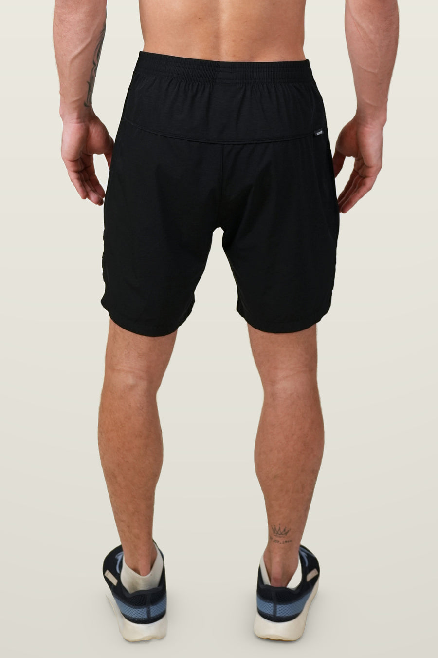 FlyLite Performance Shorts | Black – back