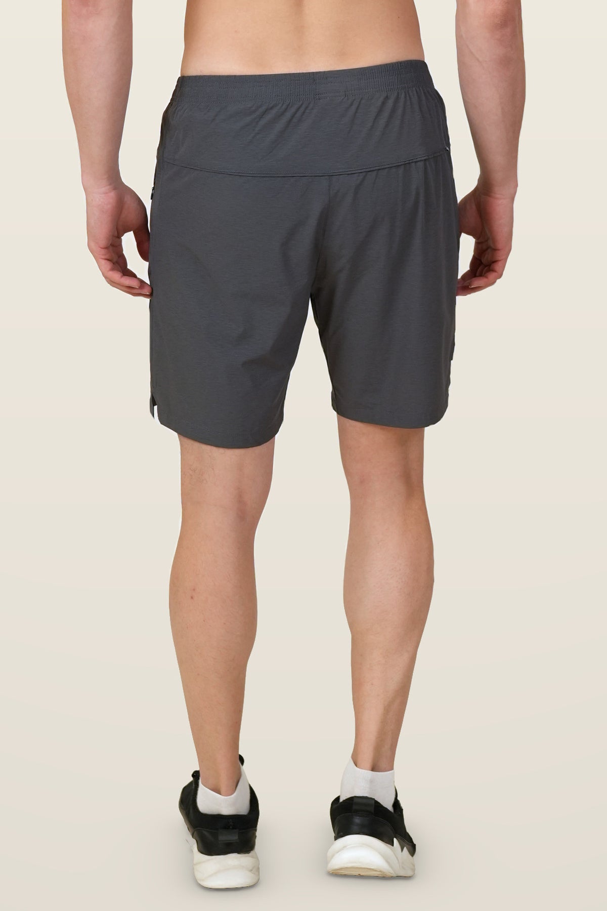 FlyLite Performance Shorts | Grey – back