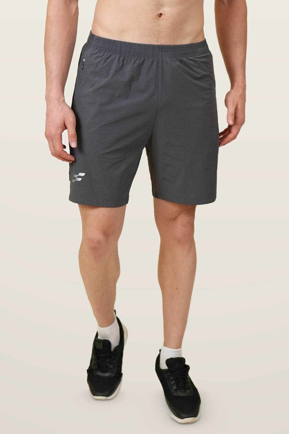 FlyLite Performance Shorts | Grey – front