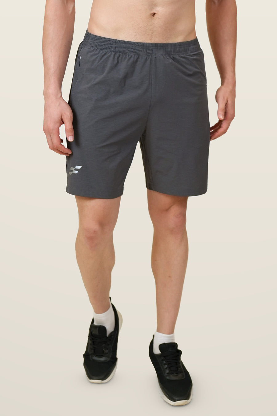 FlyLite Performance Shorts | Grey – front