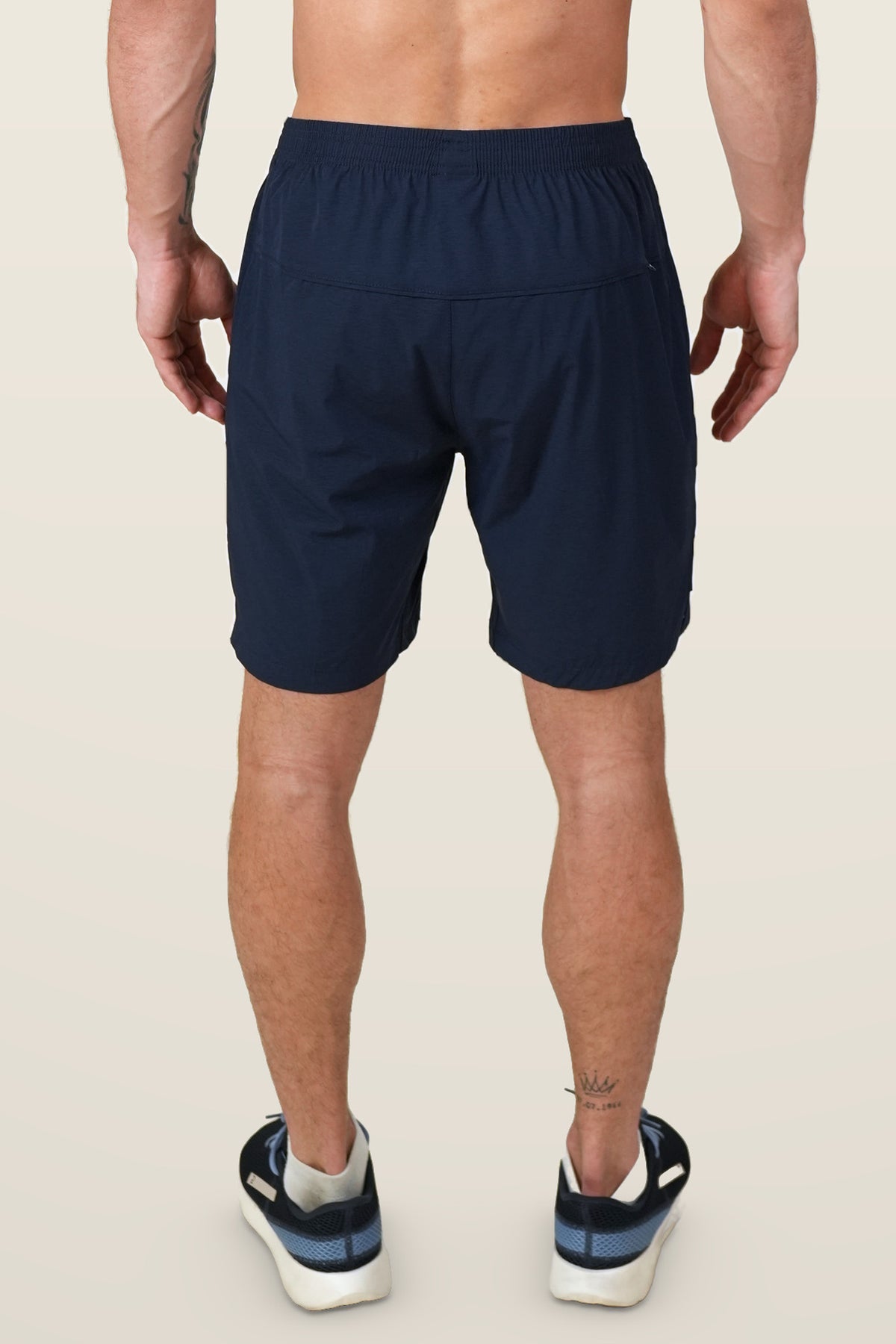 FlyLite Performance Shorts | Navy – back
