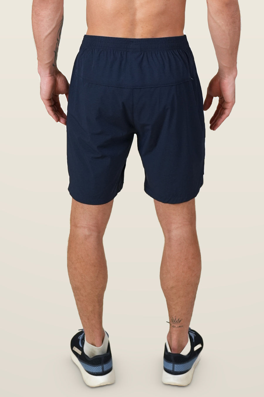 FlyLite Performance Shorts | Navy – back