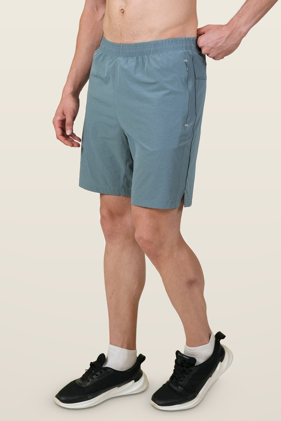 FlyLite Performance Shorts | Sage – three-quarter