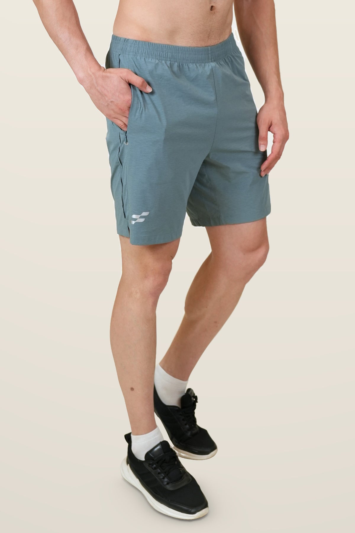 FlyLite Performance Shorts | Sage – front