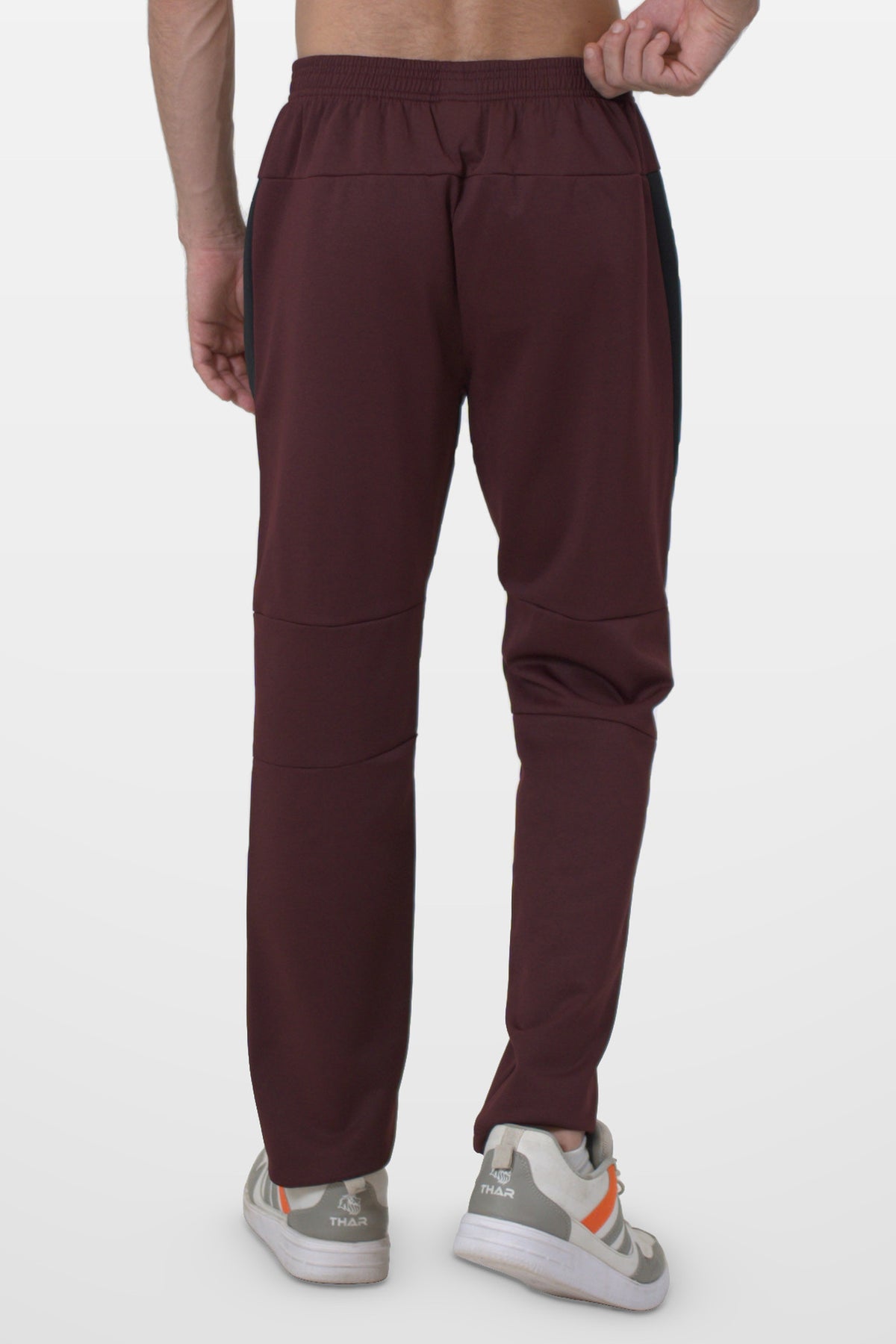 Ghostryder Performance Track Pant | Maroon – back