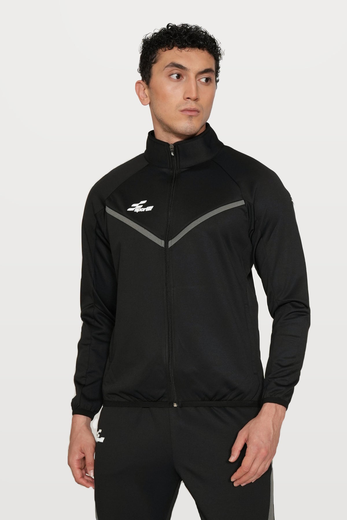 Ghostryder Performance Track Top | Black – front