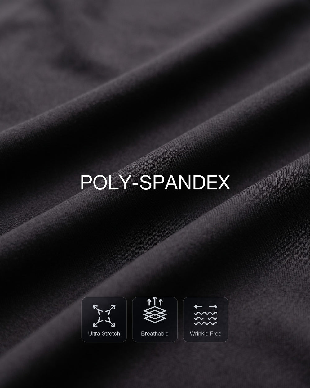Performance compression with excellent stretch and recovery.
