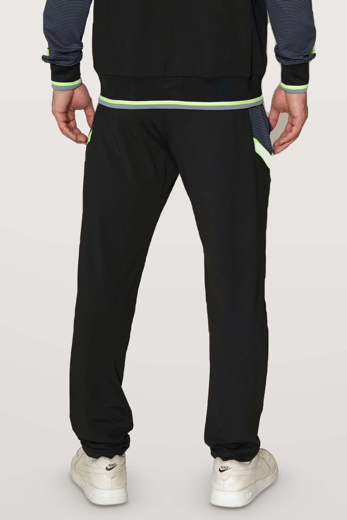 Nurox Performance Track Pant | Black – back