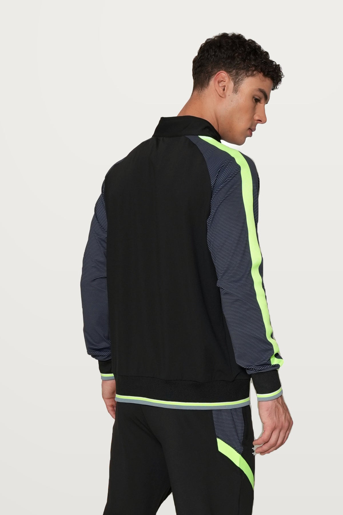 Nurox Performance Track Top | Black – back