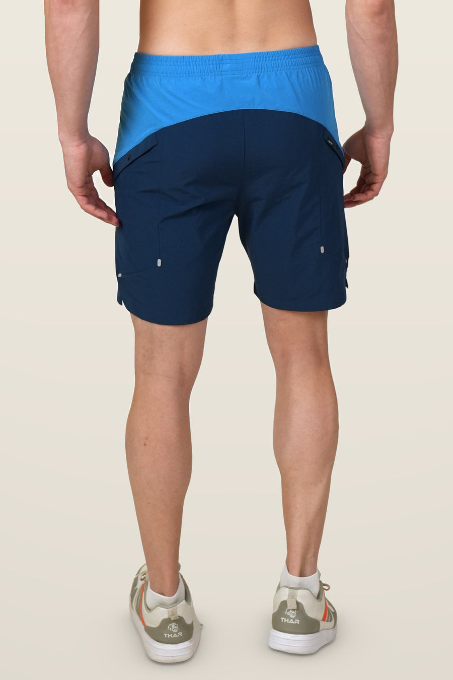 Pivot-Pro Performance Shorts | I Blue/Navy – back