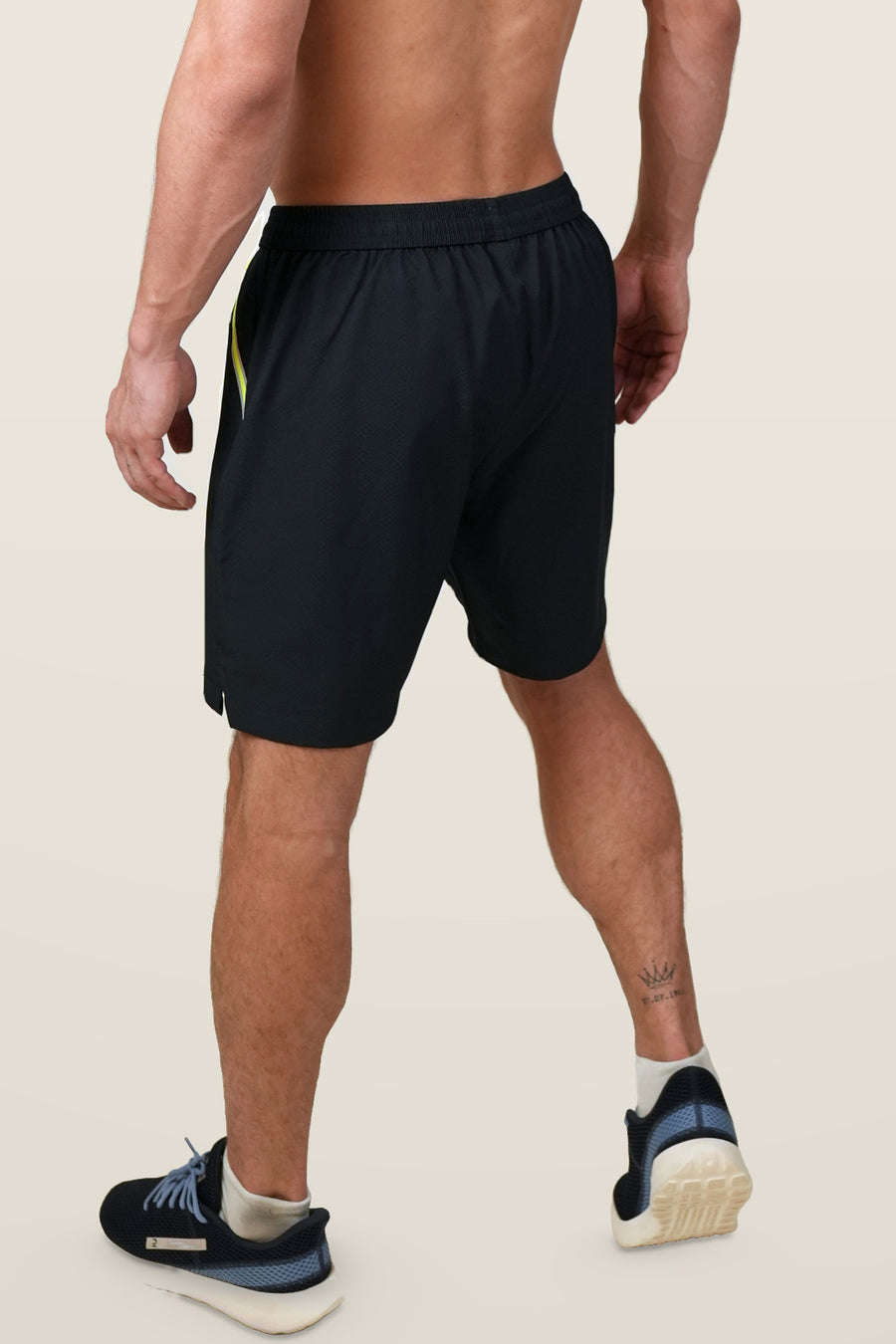 Quantum Performance Shorts | Navy – back