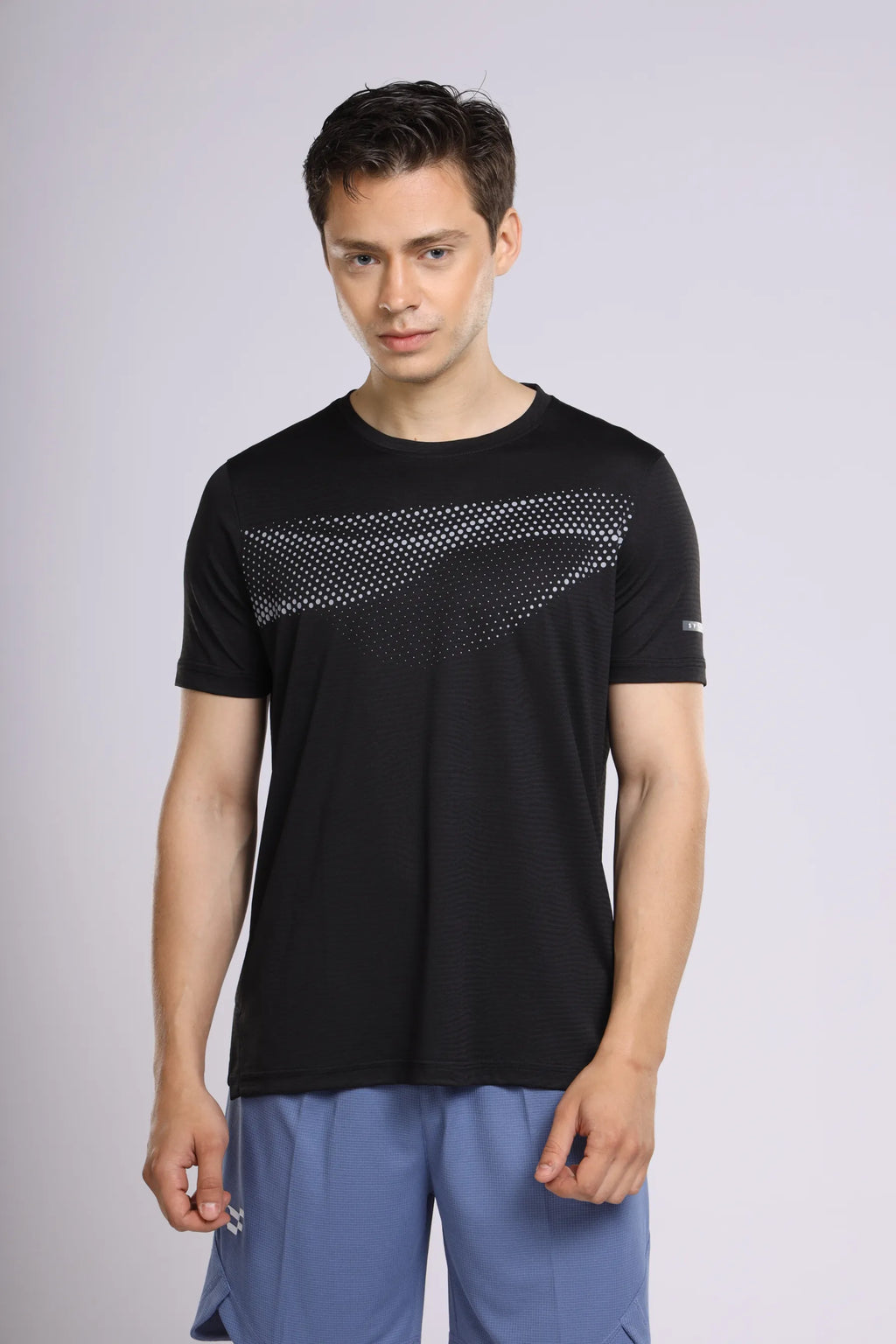 Fit-Gear Core Steel Performance T-Shirt Black