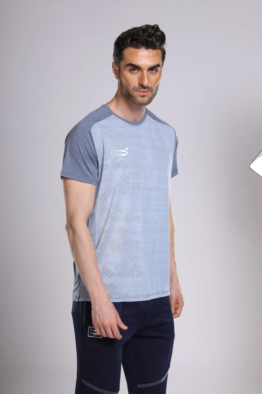 Fit-Gear Octagon T-Shirt | Indigo