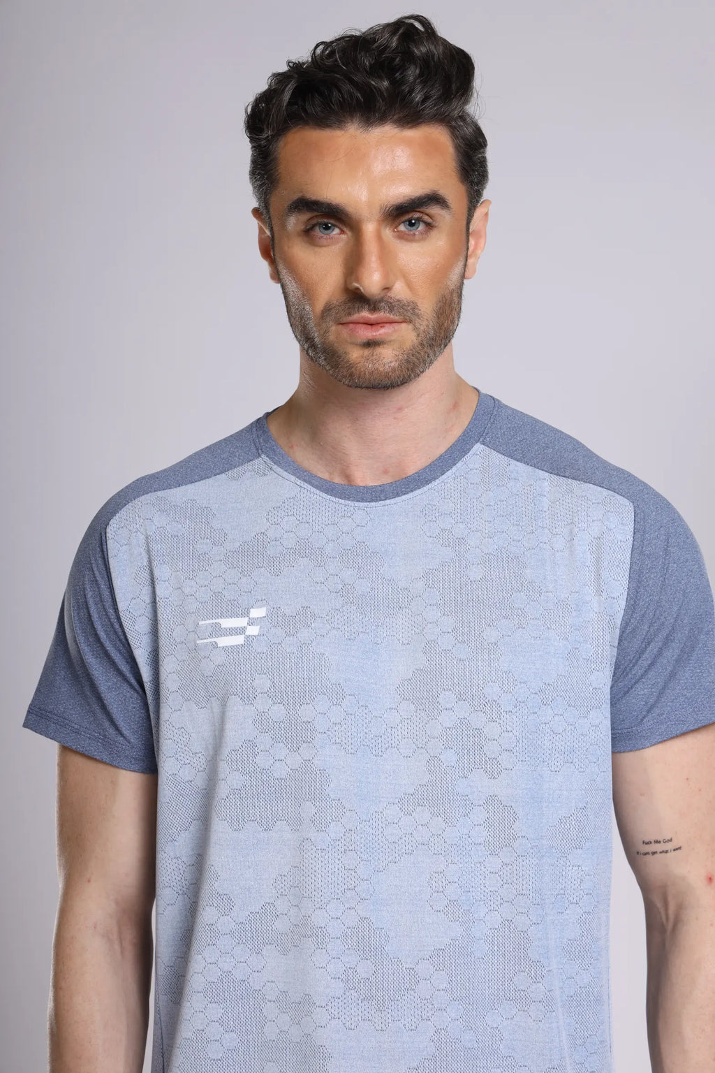 Fit-Gear Octagon T-Shirt | Indigo
