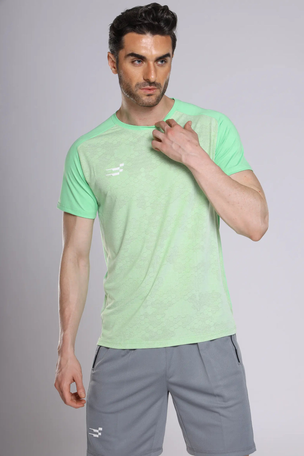 Fit-Gear Octagon T-Shirt | Lime